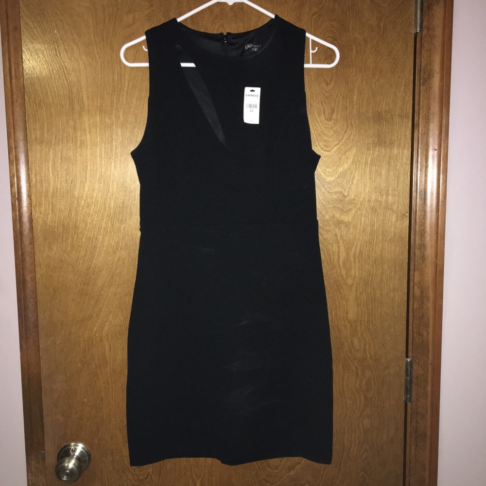 Cutout Little Black Dress
